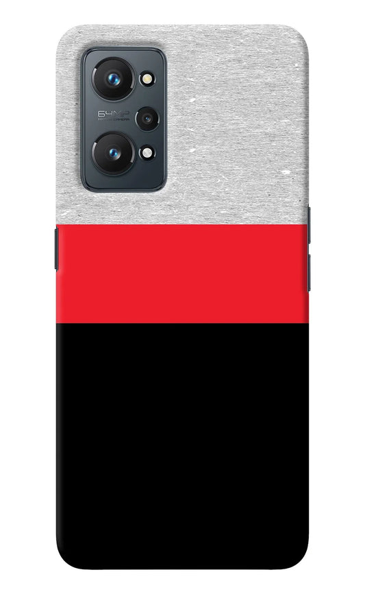 Tri Color Pattern Realme GT NEO 2/Neo 3T Back Cover
