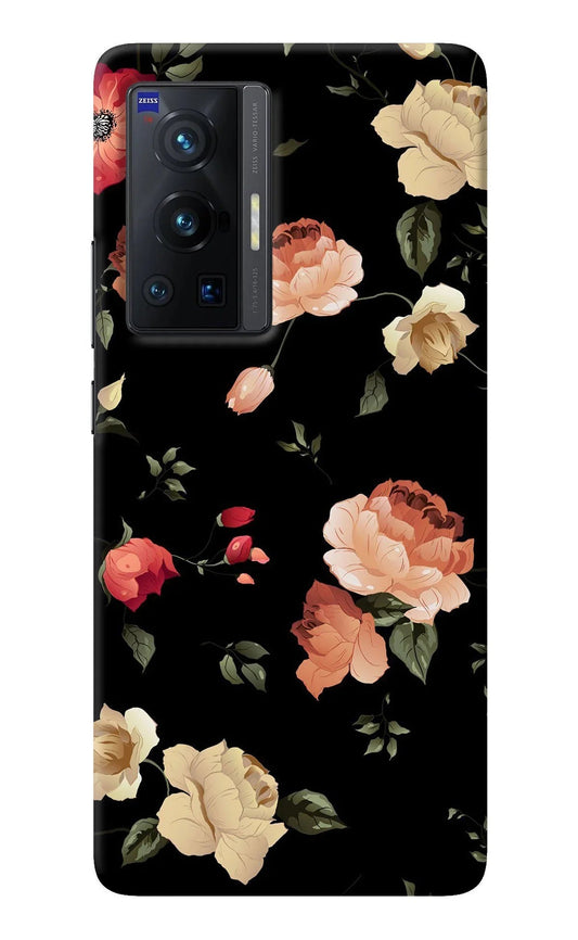 Flowers Vivo X70 Pro Back Cover