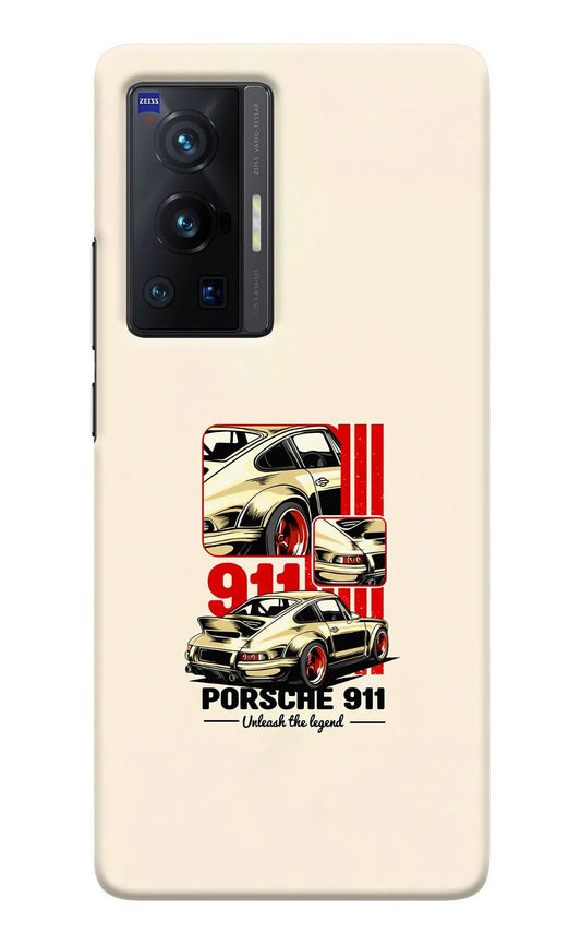 Classic Porsche 911 Vivo X70 Pro Back Cover
