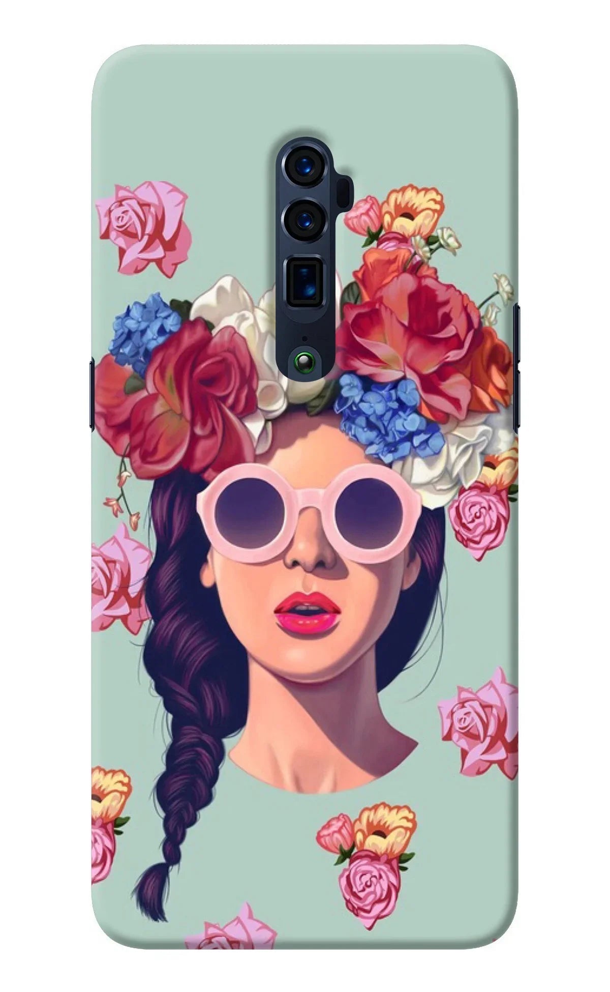 Pretty Girl Oppo Reno 10x Zoom Back Cover
