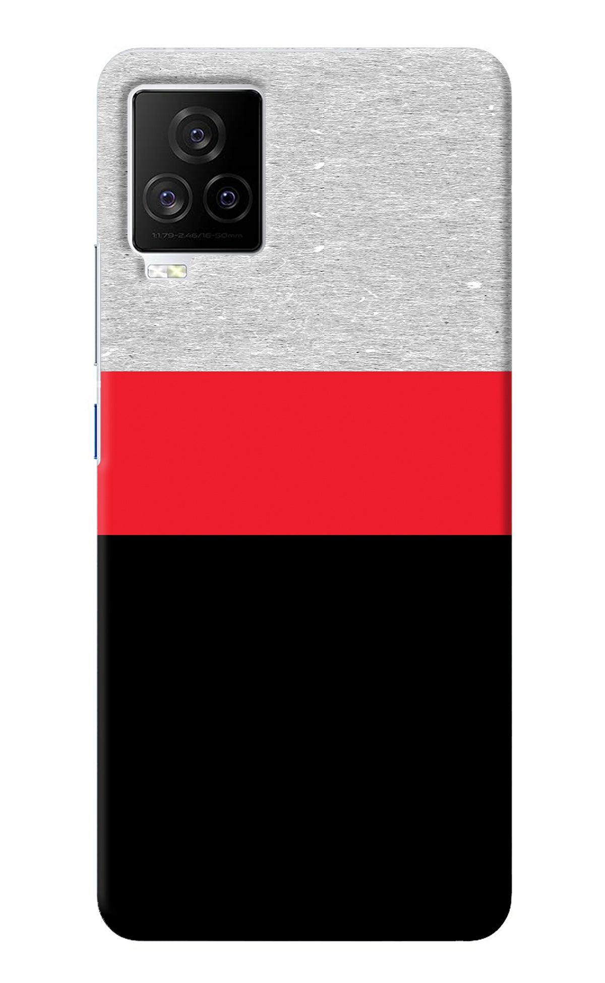 Tri Color Pattern iQOO 7 Legend 5G Back Cover