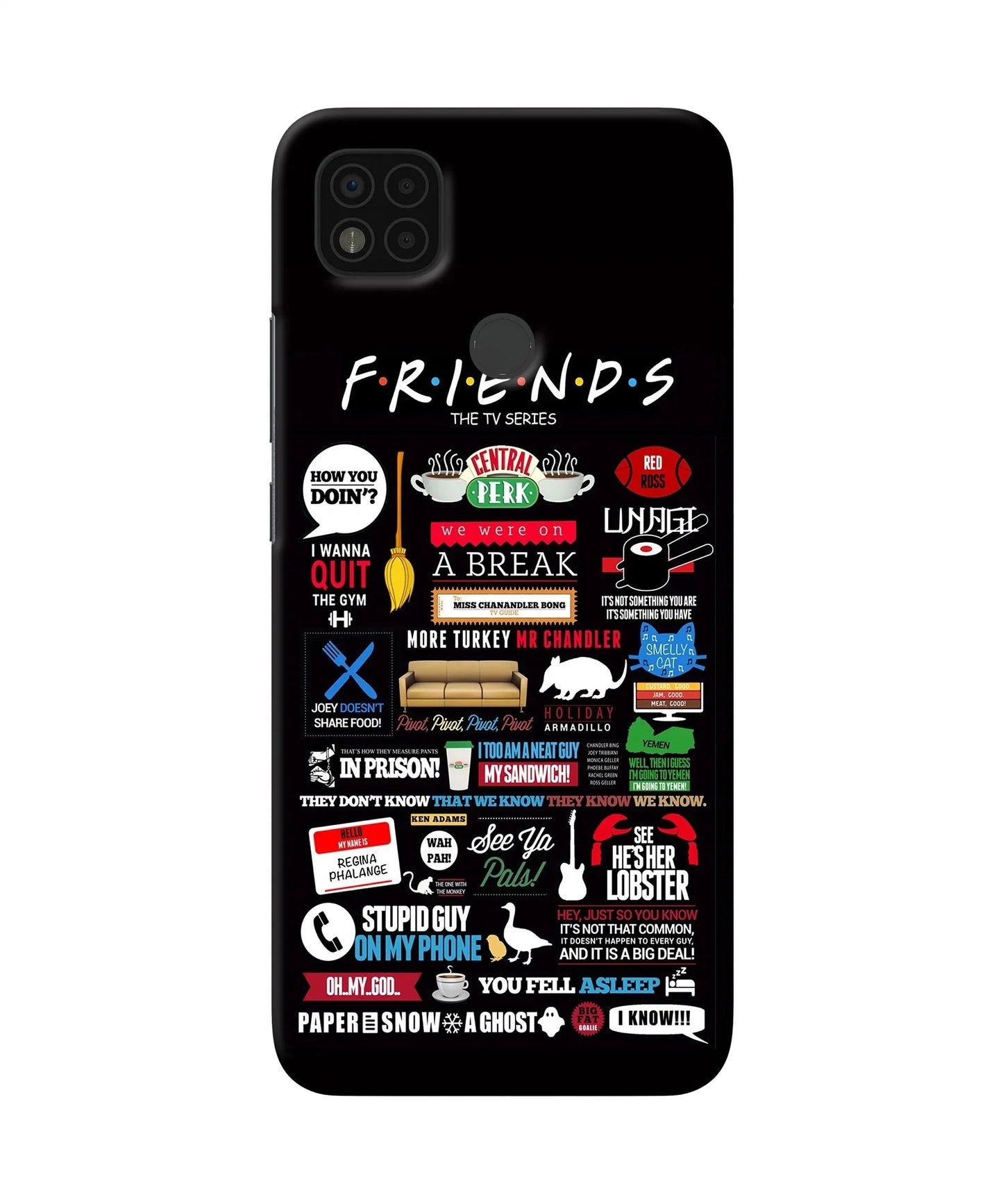 FRIENDS Poco C31 Back Cover