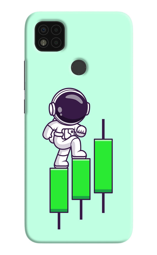 Astronaut Trader Poco C31 Back Cover
