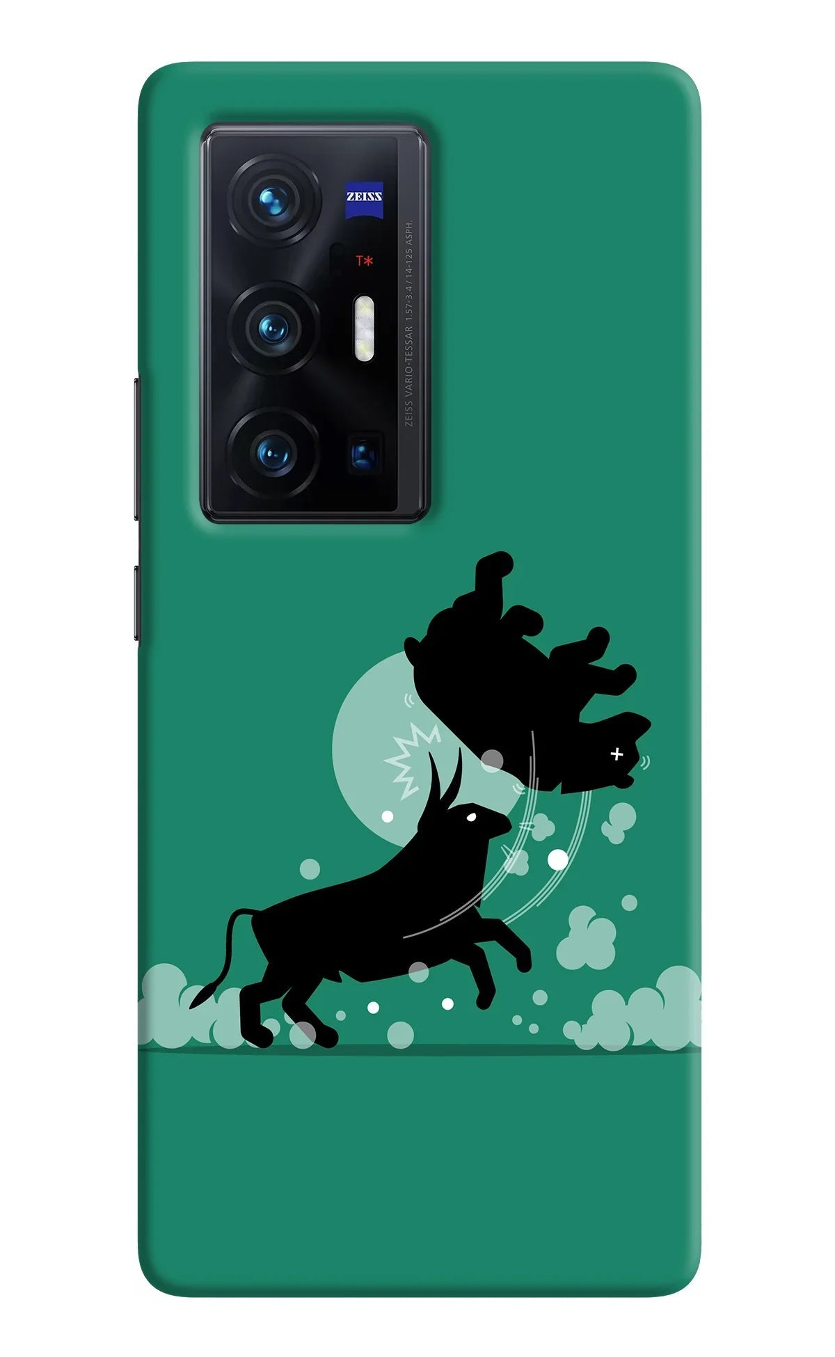 Bull Conqueror Vivo X70 Pro+ Back Cover
