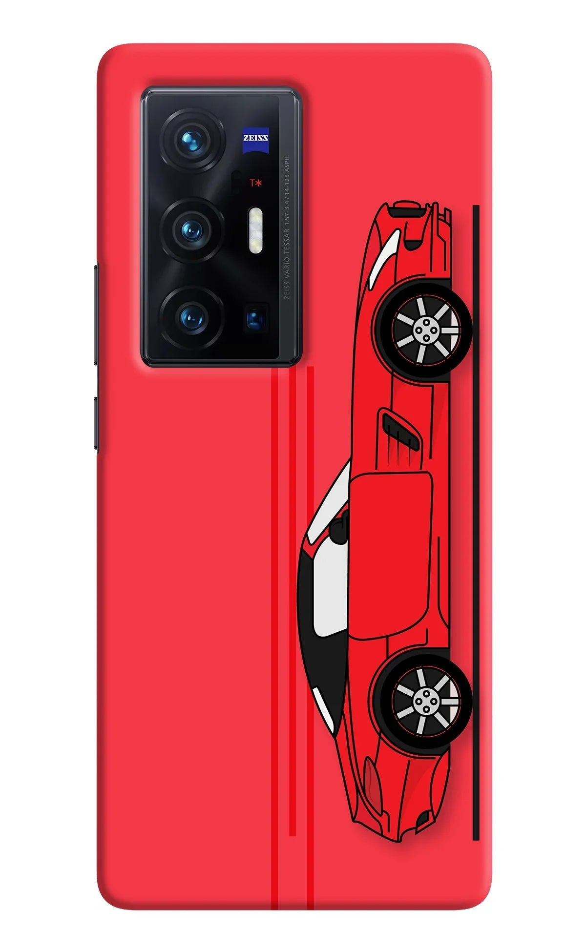 Red Velocity Vivo X70 Pro+ Back Cover