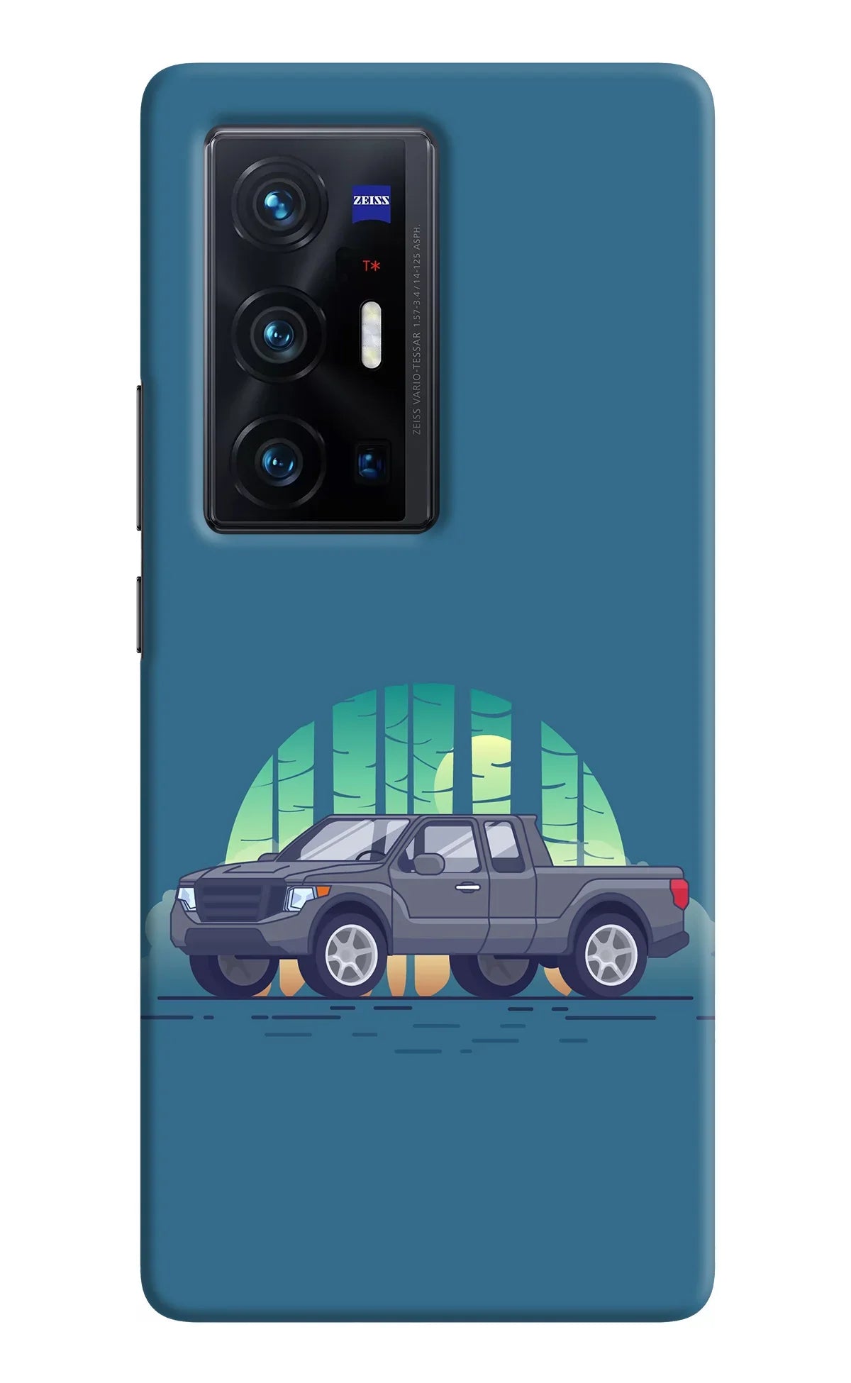 Retro Garage Vibe Vivo X70 Pro+ Back Cover
