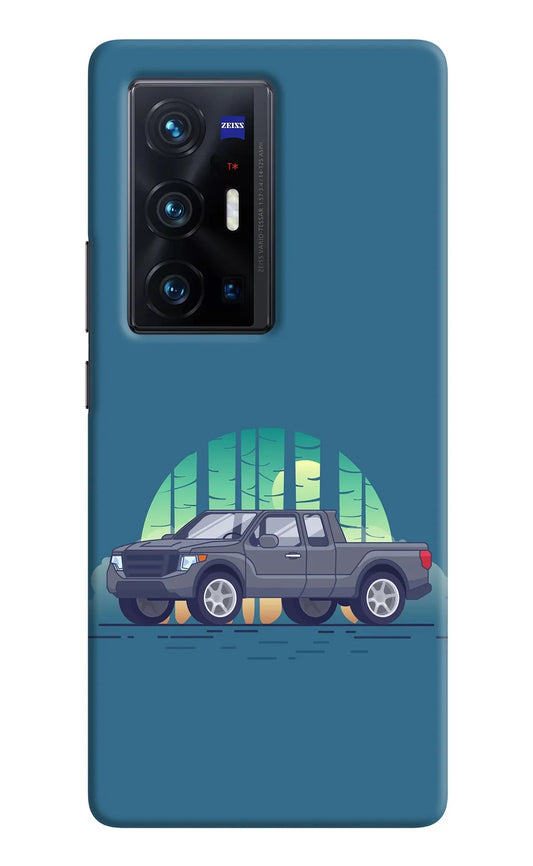 Retro Garage Vibe Vivo X70 Pro+ Back Cover