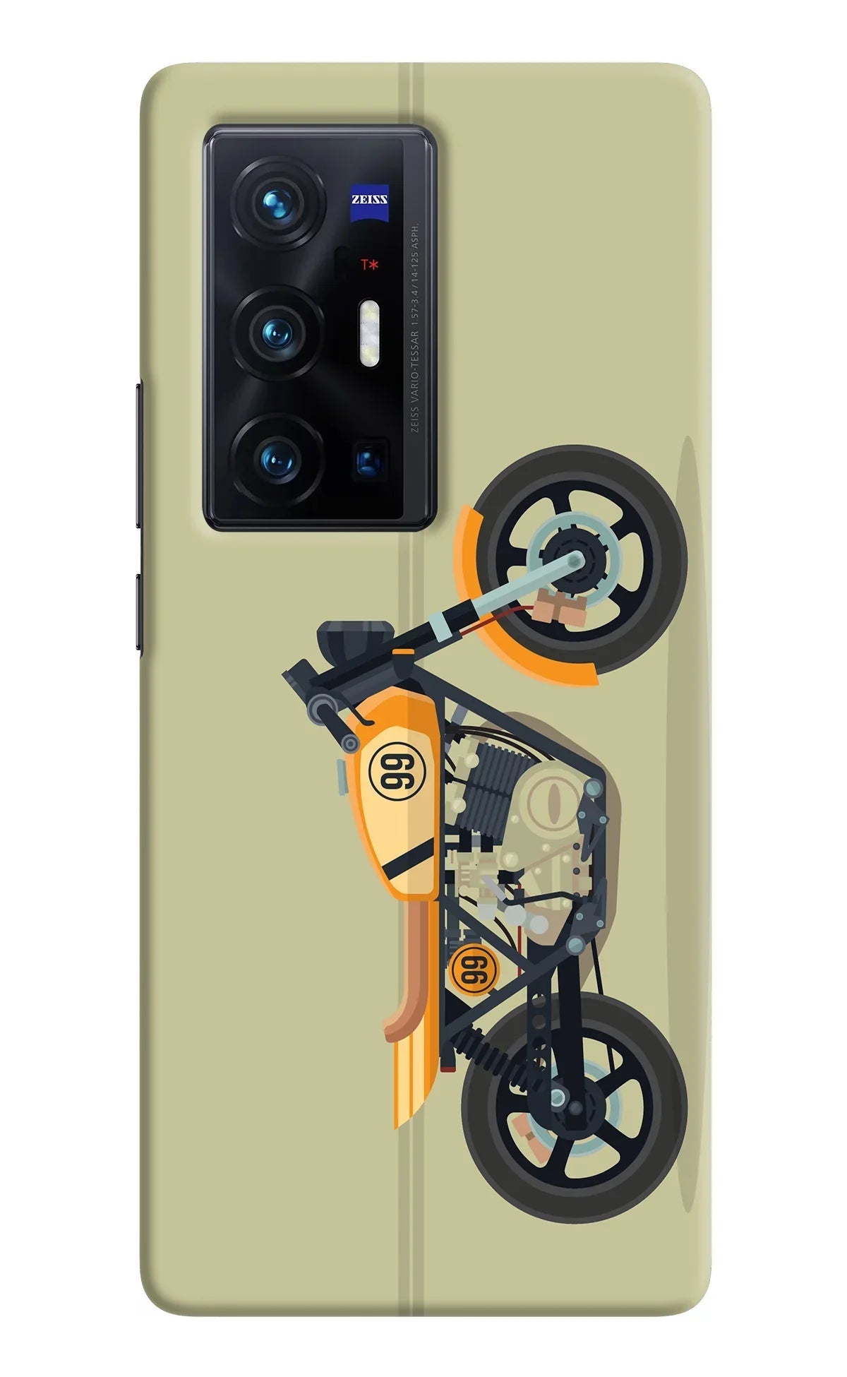 Vertical Speedster Vivo X70 Pro+ Back Cover