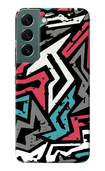 Geometric Graffiti Samsung S22 Back Cover