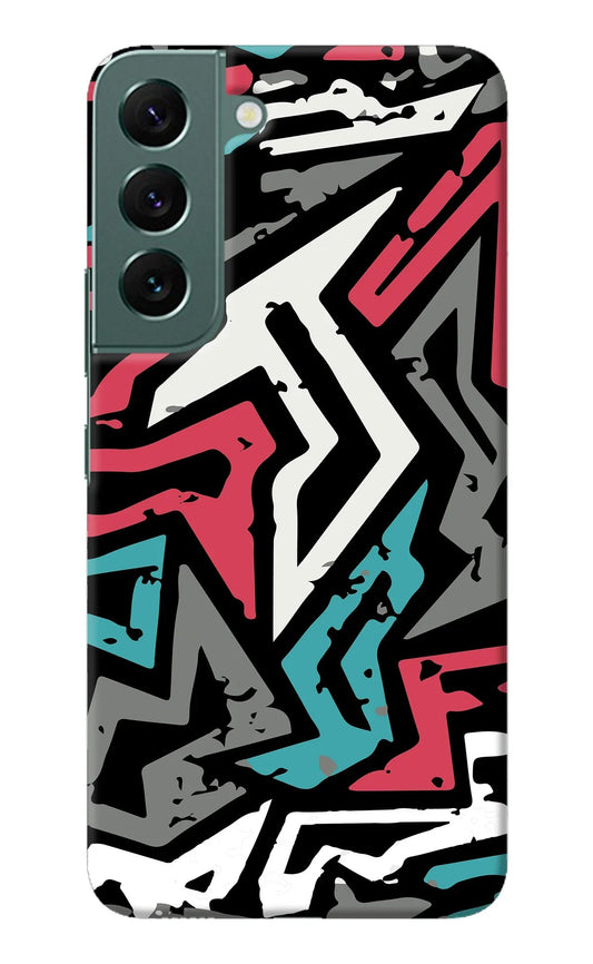 Geometric Graffiti Samsung S22 Back Cover