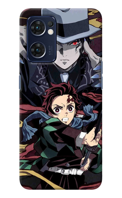 Demon Slayer Oppo Reno7 5G Back Cover