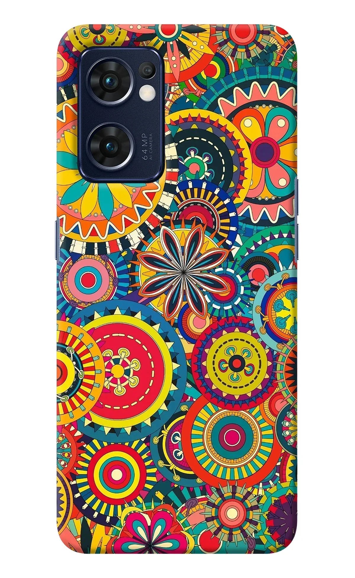 Gol Gol Art Oppo Reno7 5G Back Cover