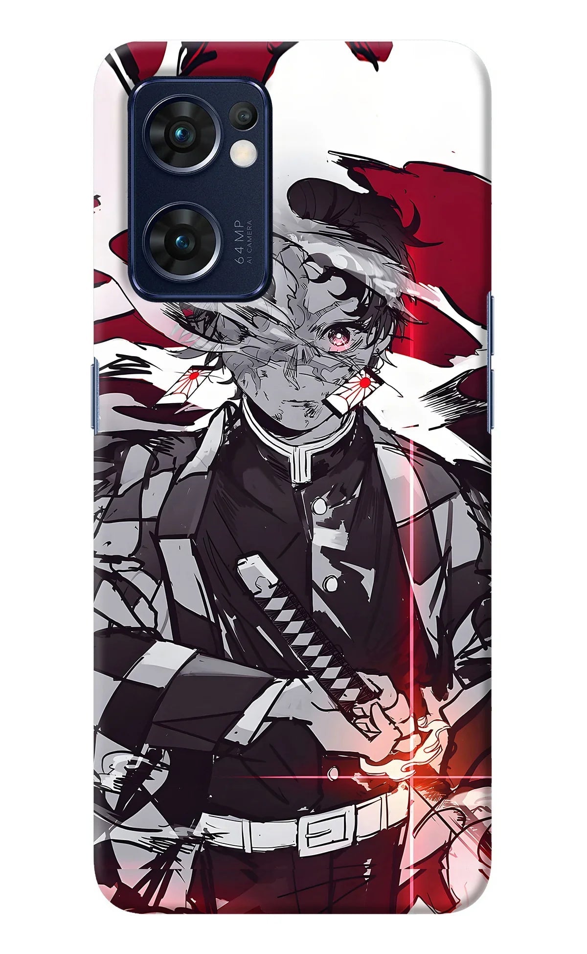 Demon Slayer Oppo Reno7 5G Back Cover