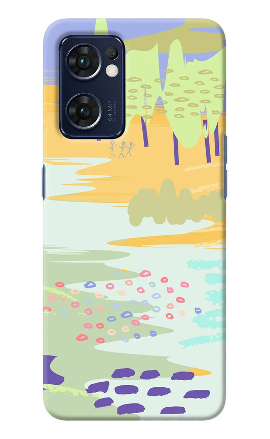 Scenery Oppo Reno7 5G Back Cover