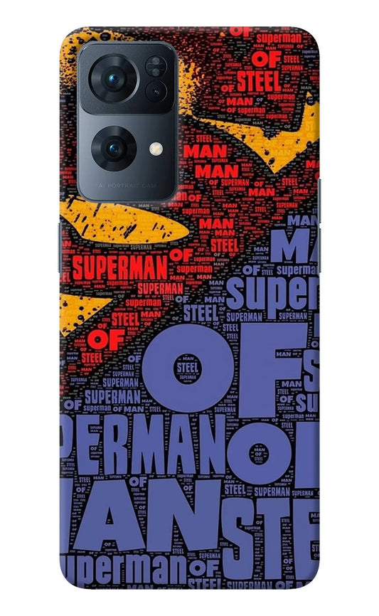 Superman Oppo Reno7 Pro 5G Back Cover