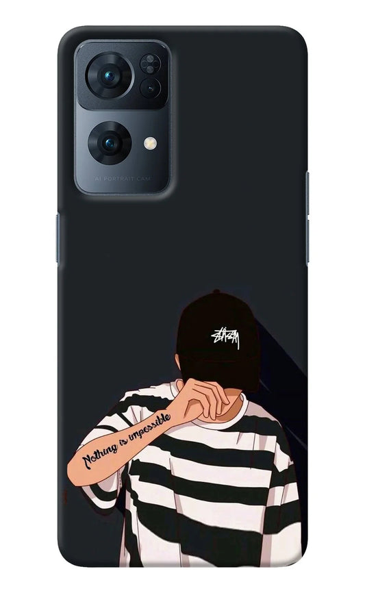 Aesthetic Boy Oppo Reno7 Pro 5G Back Cover