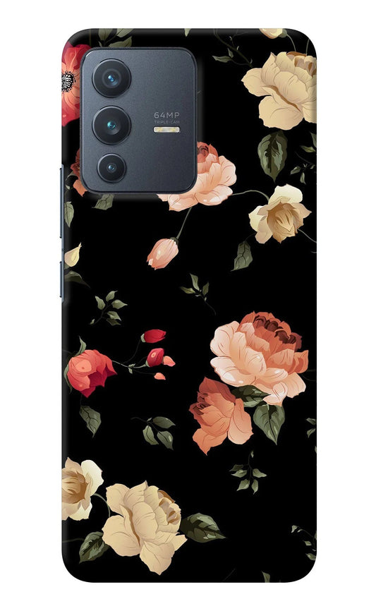 Flowers Vivo V23 5G Back Cover
