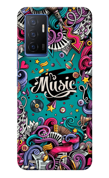 Music Graffiti Vivo V23E 5G Back Cover