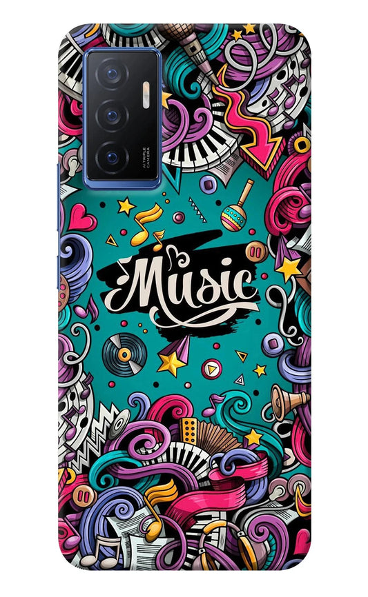 Music Graffiti Vivo V23E 5G Back Cover