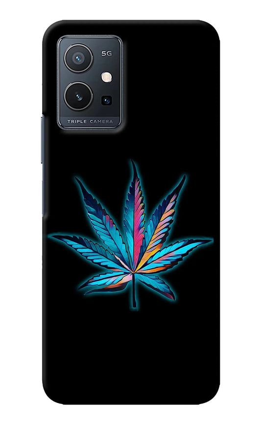Weed Vivo Y75 5G/Vivo T1 5G Back Cover
