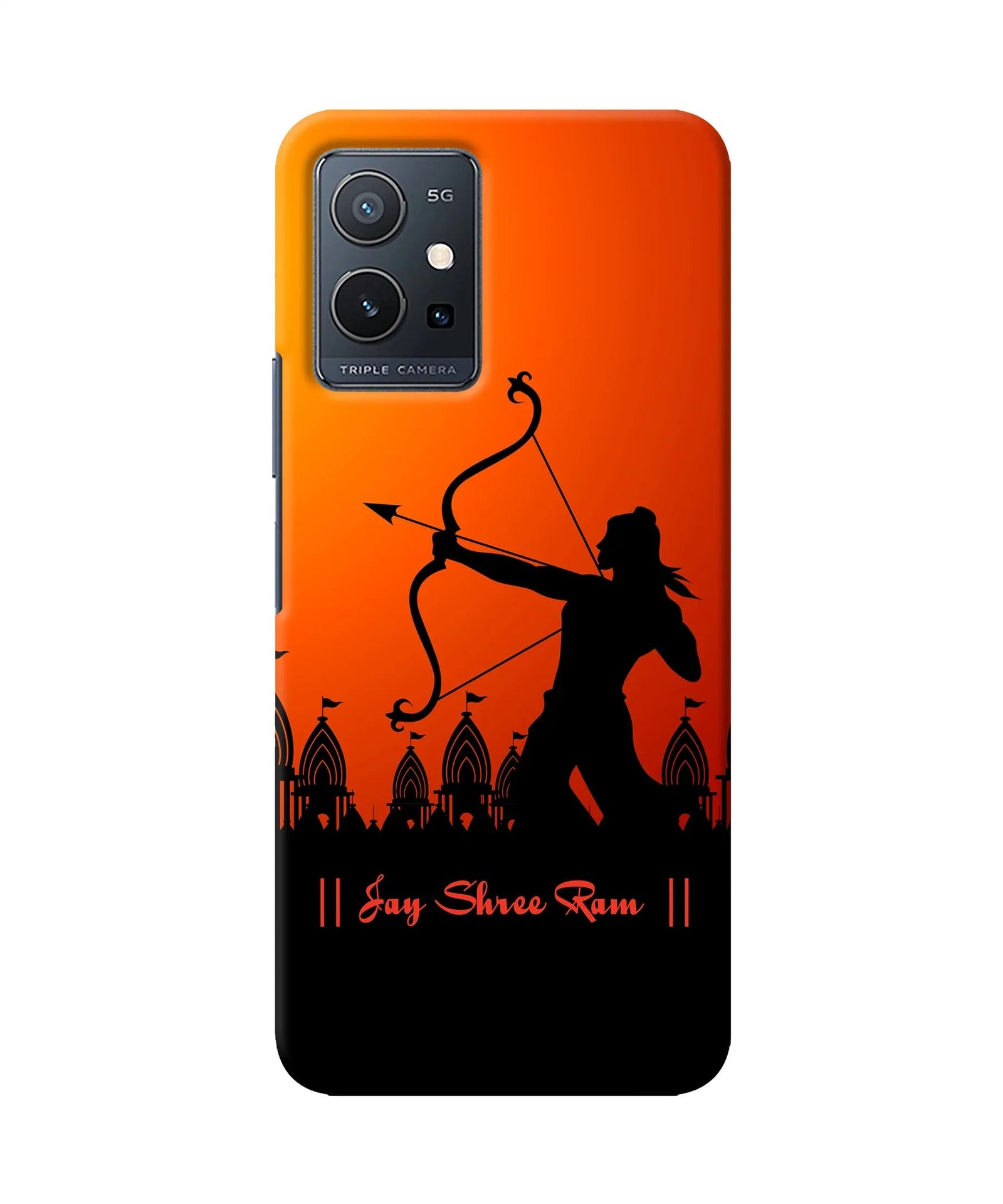 Lord Ram - 4 Vivo Y75 5G/Vivo T1 5G Back Cover