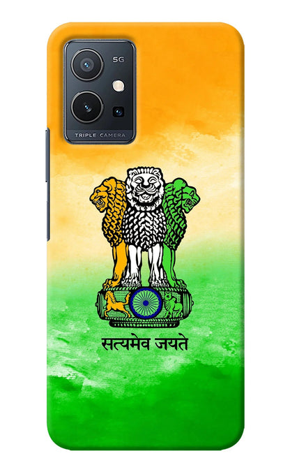 Satyamev Jayate Flag Vivo Y75 5G/Vivo T1 5G Back Cover