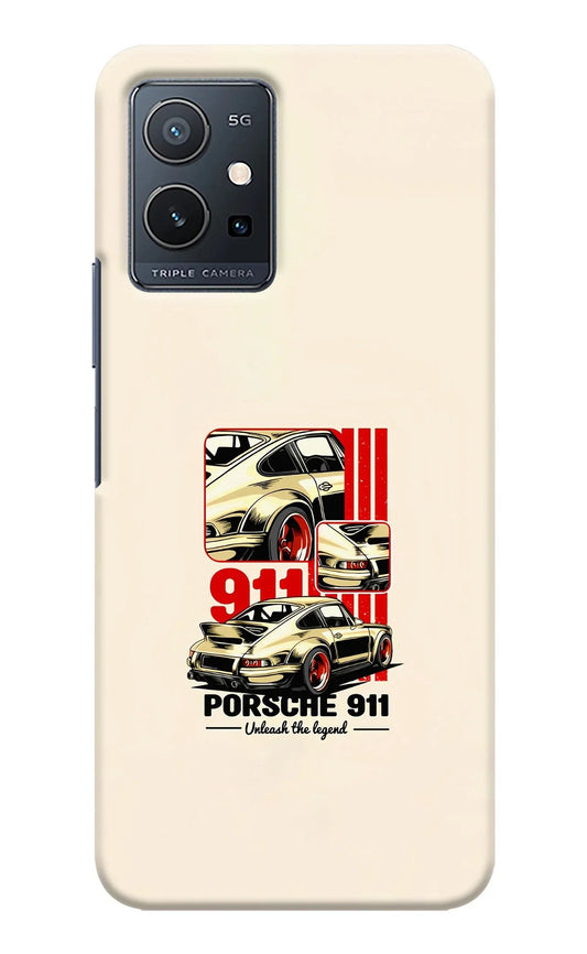 Classic Porsche 911 Vivo Y75 5G/Vivo T1 5G Back Cover