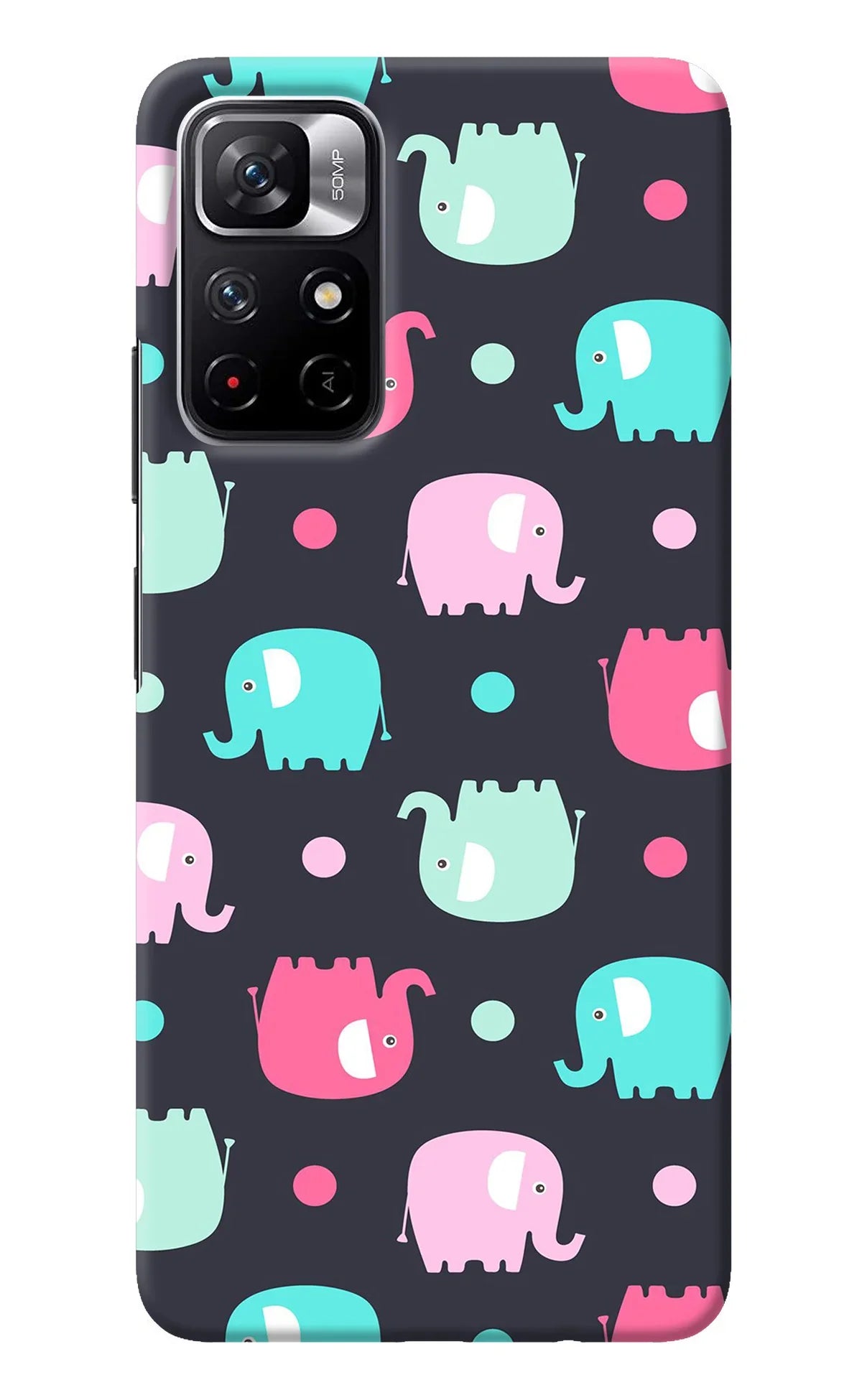 Elephants Poco M4 Pro 5G Back Cover