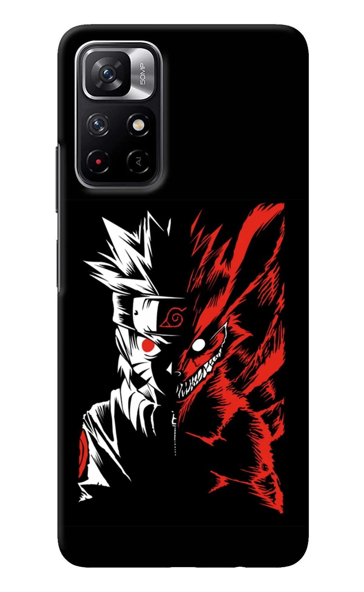 Naruto Two Face Poco M4 Pro 5G Back Cover