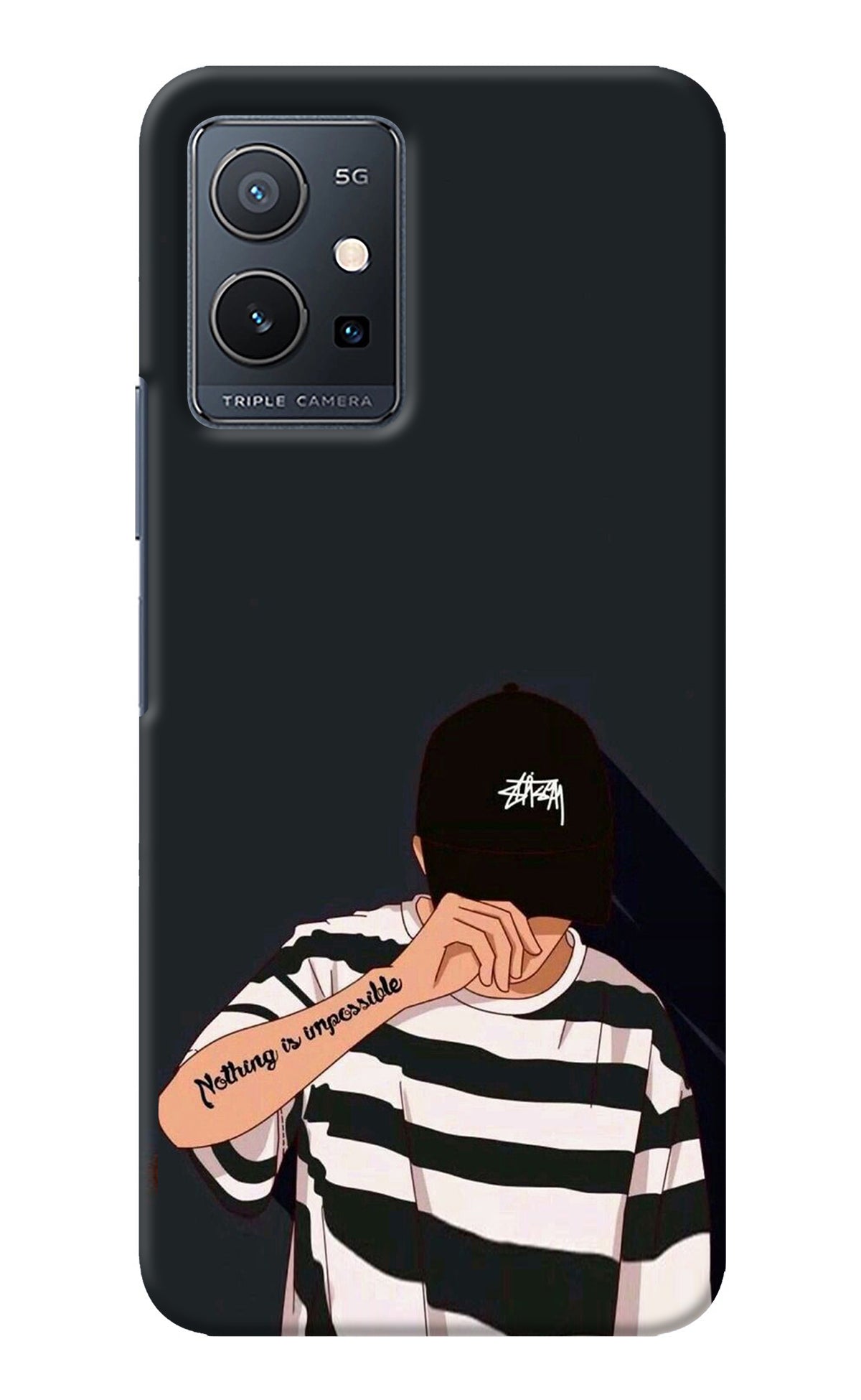 Aesthetic Boy IQOO Z6 5G (not 44W) Back Cover