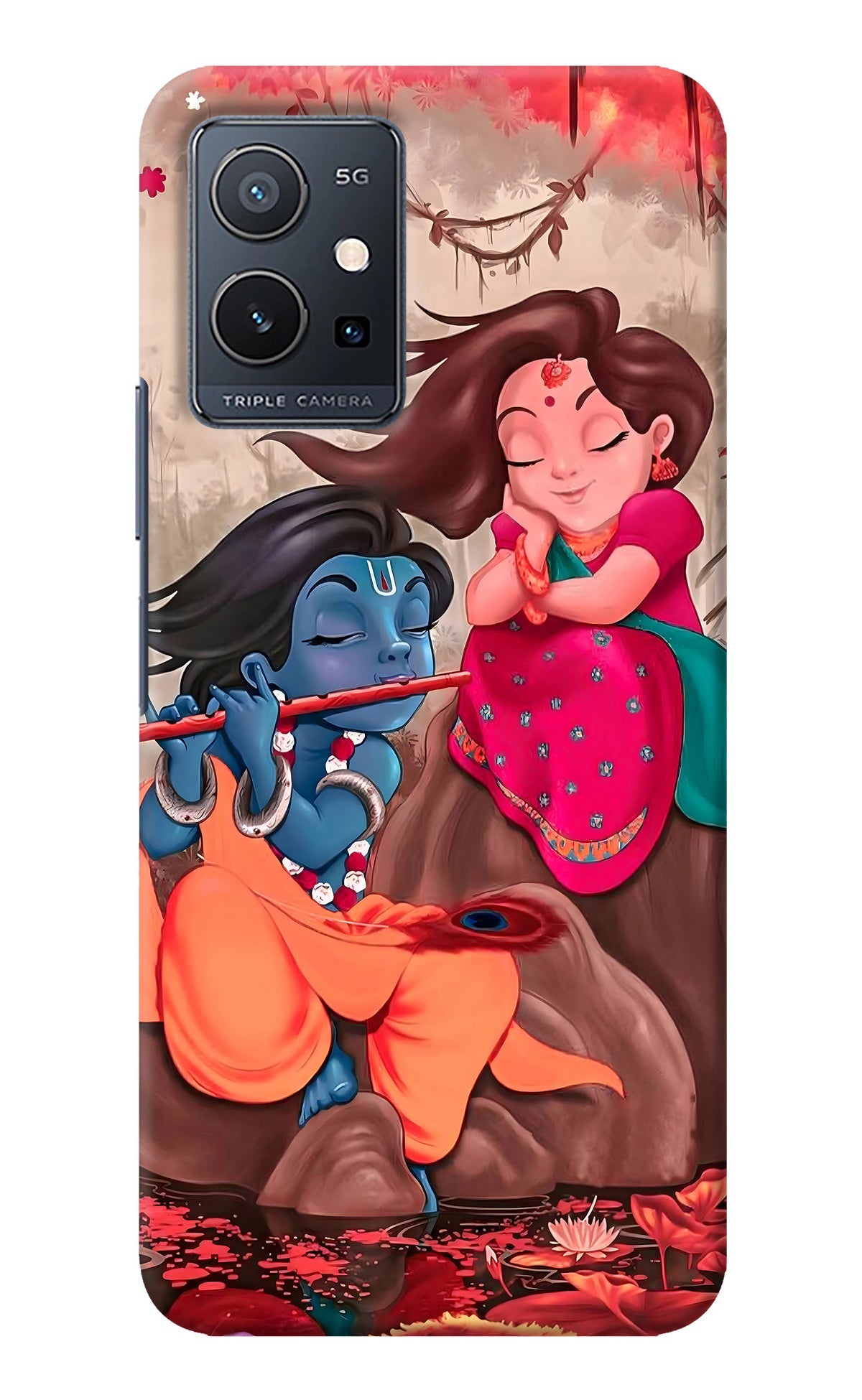 Radhe Krishna IQOO Z6 5G (not 44W) Back Cover