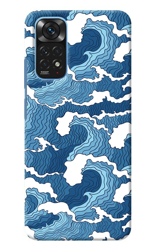 Blue Waves Redmi Note 11/11S Back Cover