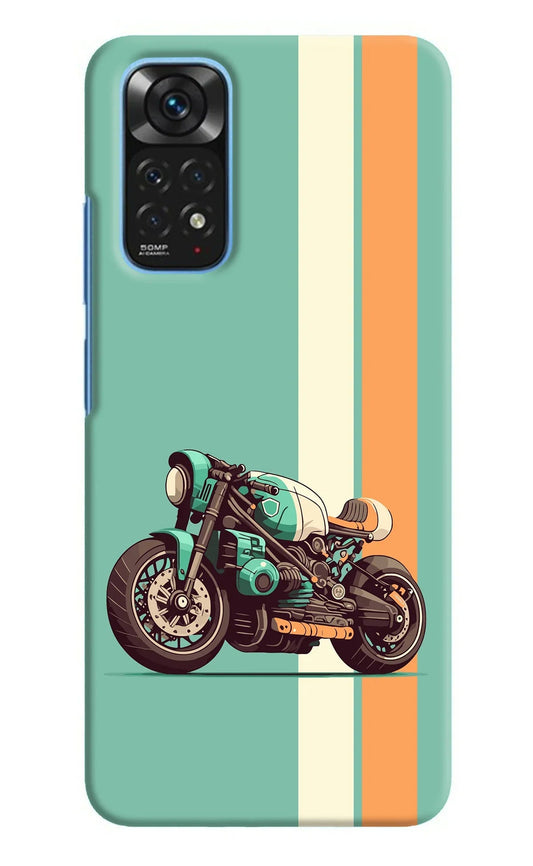 Striped Moto Drift Redmi Note 11/11S Back Cover