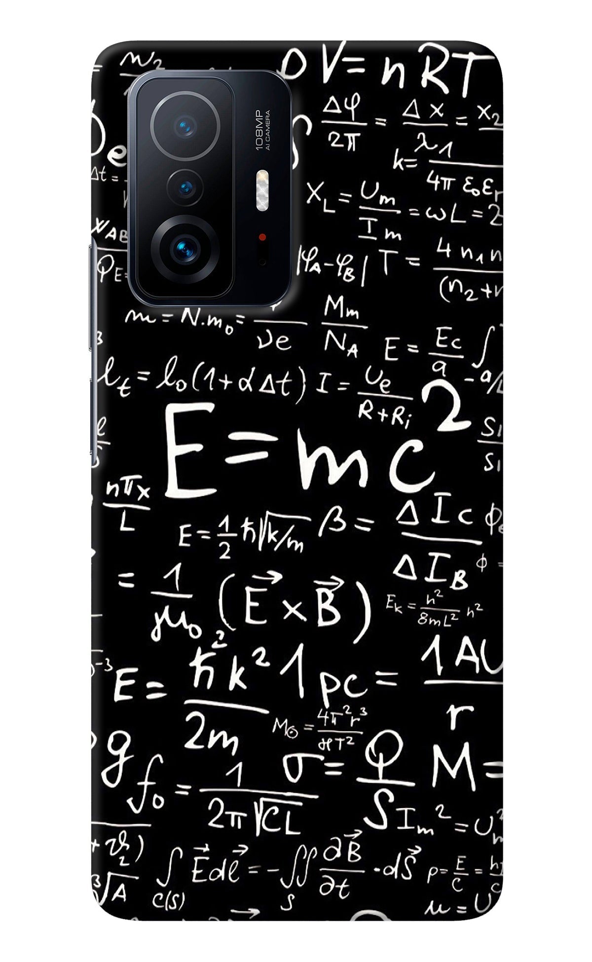 Physics Formula Mi 11T Pro 5G Back Cover