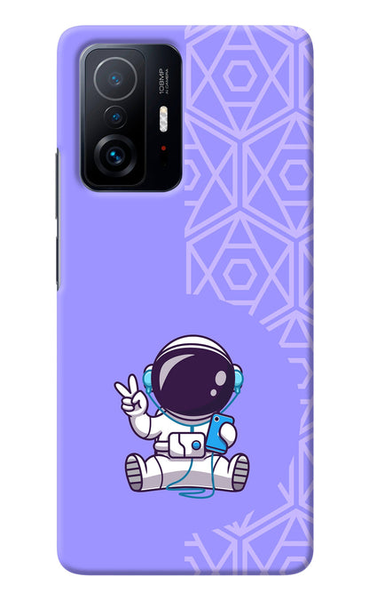Cute Astronaut Chilling Mi 11T Pro 5G Back Cover