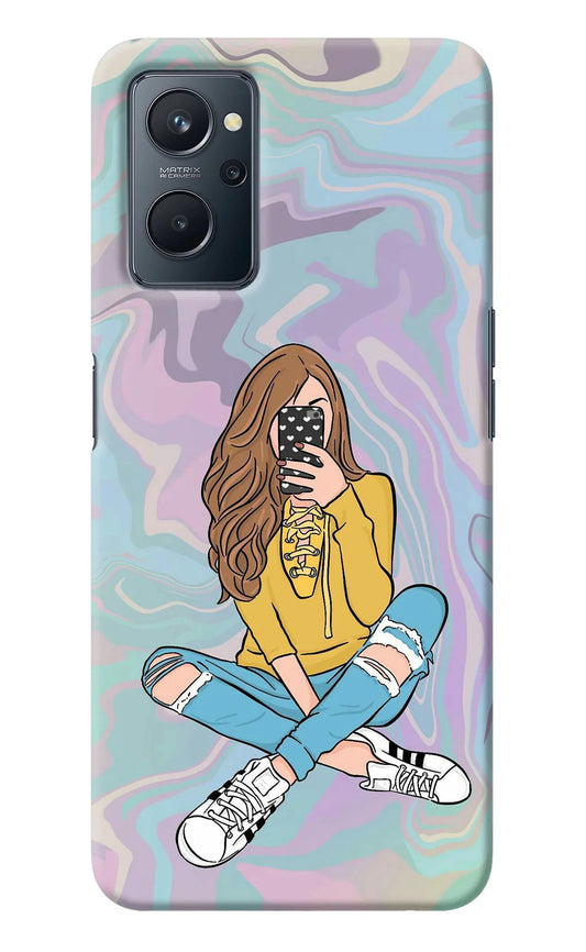 Selfie Girl Realme 9i 4G Back Cover