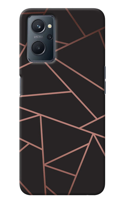 Geometric Pattern Realme 9i 4G Back Cover