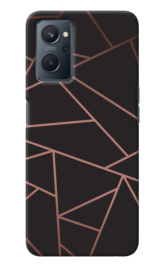 Geometric Pattern Realme 9i 4G Back Cover