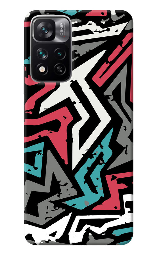 Geometric Graffiti Mi 11i 5G/11i 5G Hypercharge Back Cover