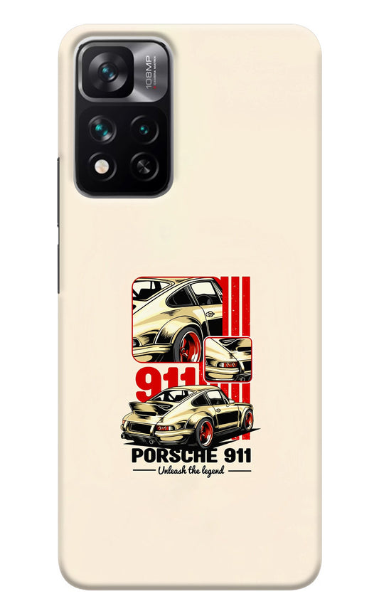 Classic Porsche 911 Mi 11i 5G/11i 5G Hypercharge Back Cover