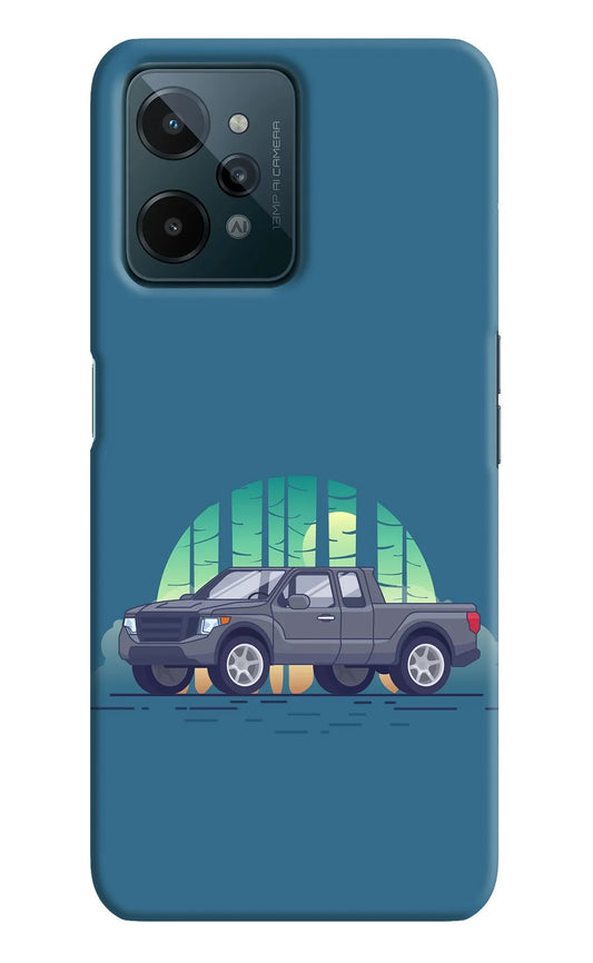 Retro Garage Vibe Realme C31 Back Cover