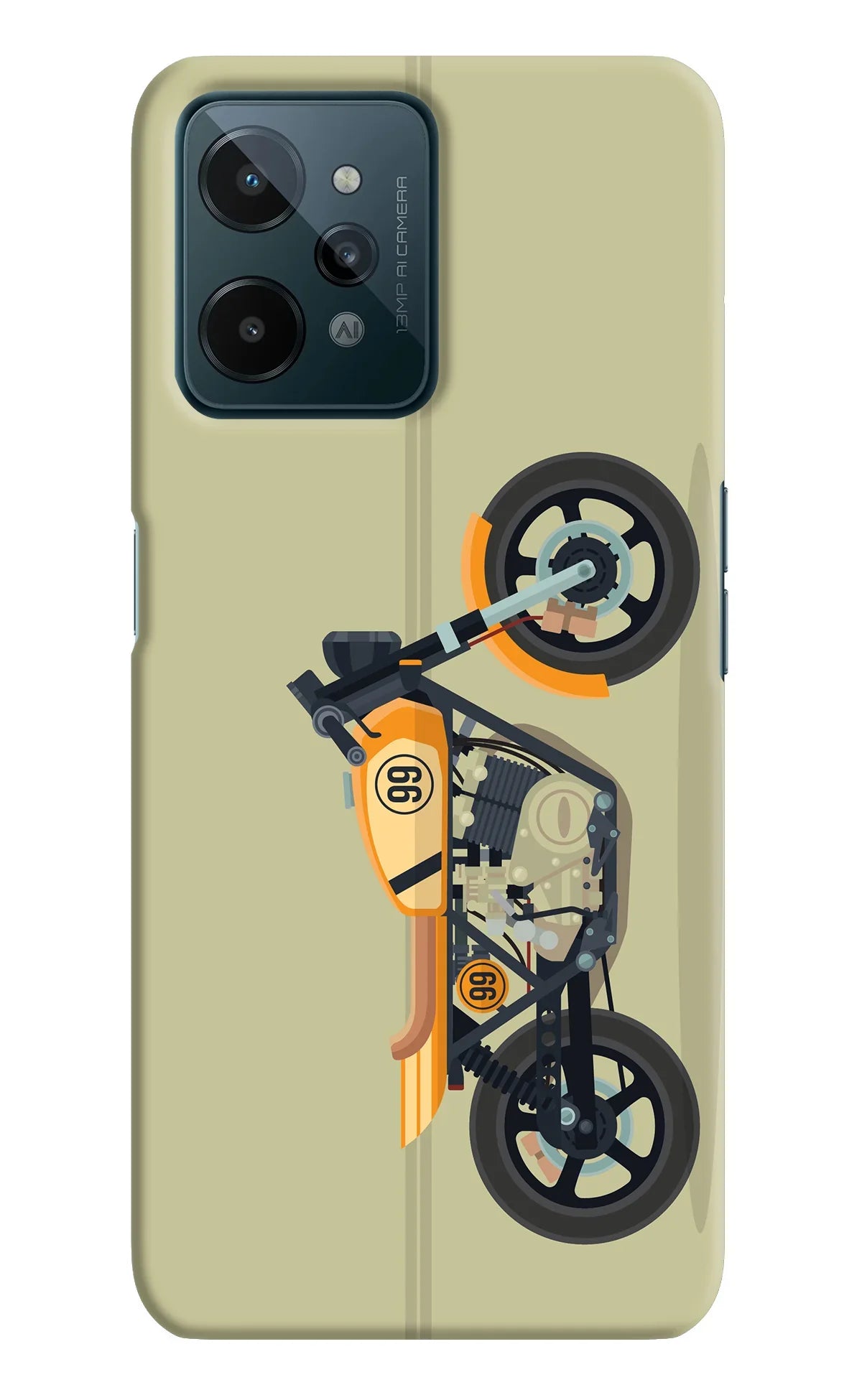 Vertical Speedster Realme C31 Back Cover