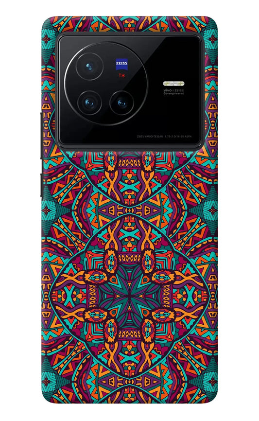 Colour Mandala Vivo X80 Back Cover