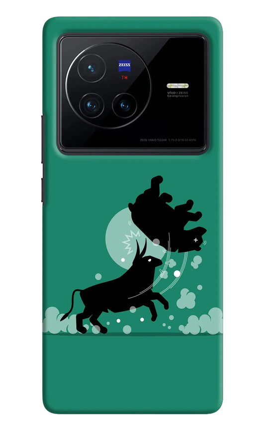 Bull Conqueror Vivo X80 Back Cover
