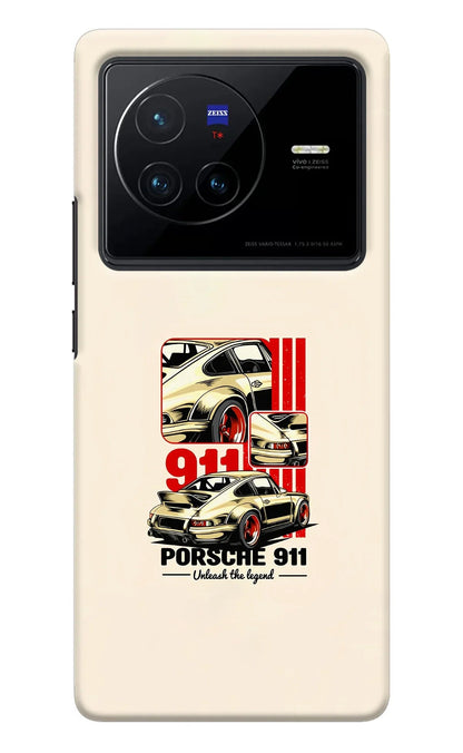 Classic Porsche 911 Vivo X80 Back Cover