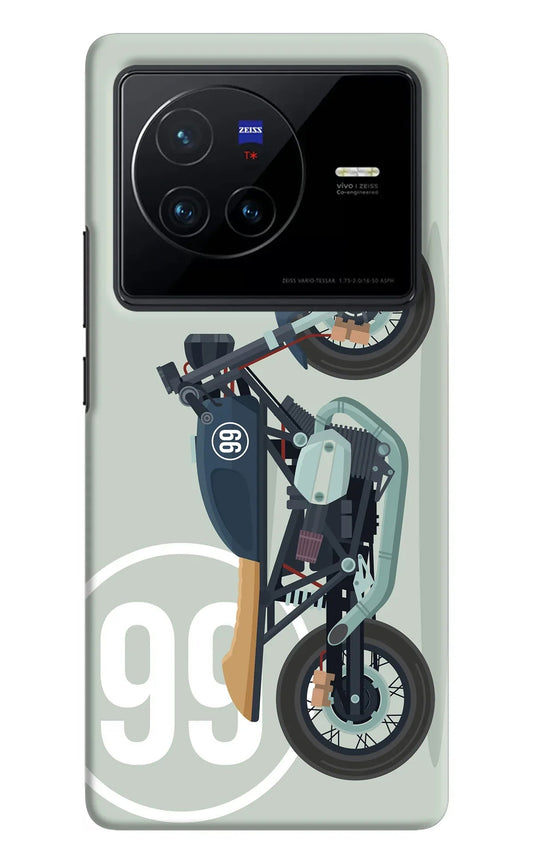 Classic Cafe Racer 99 Vivo X80 Back Cover