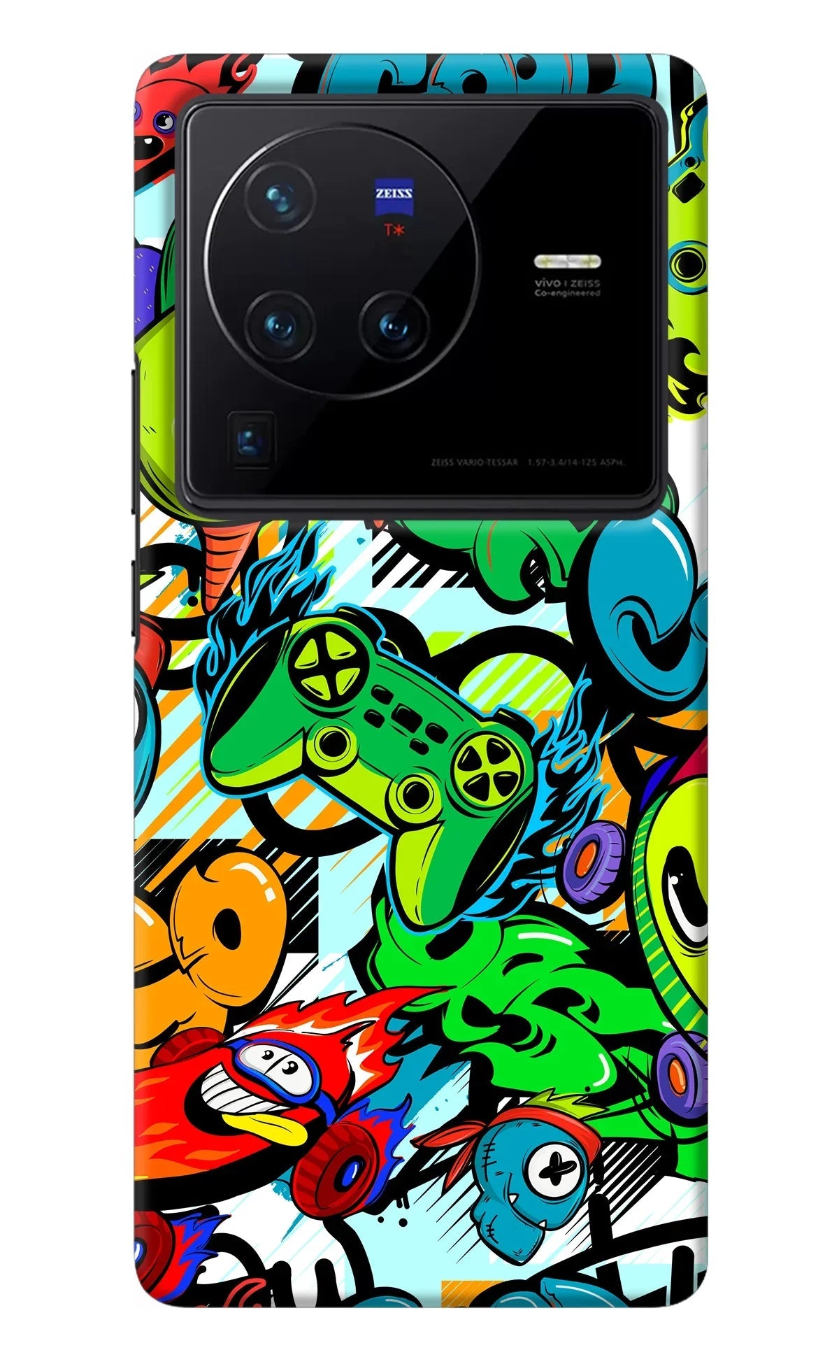 Game Doodle Vivo X80 Pro Back Cover