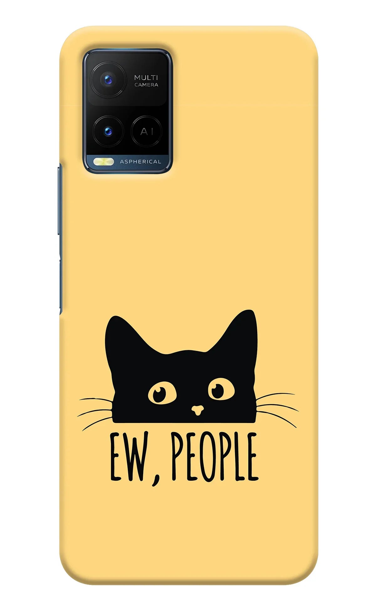 Ew People Catitude Vivo Y33T Back Cover