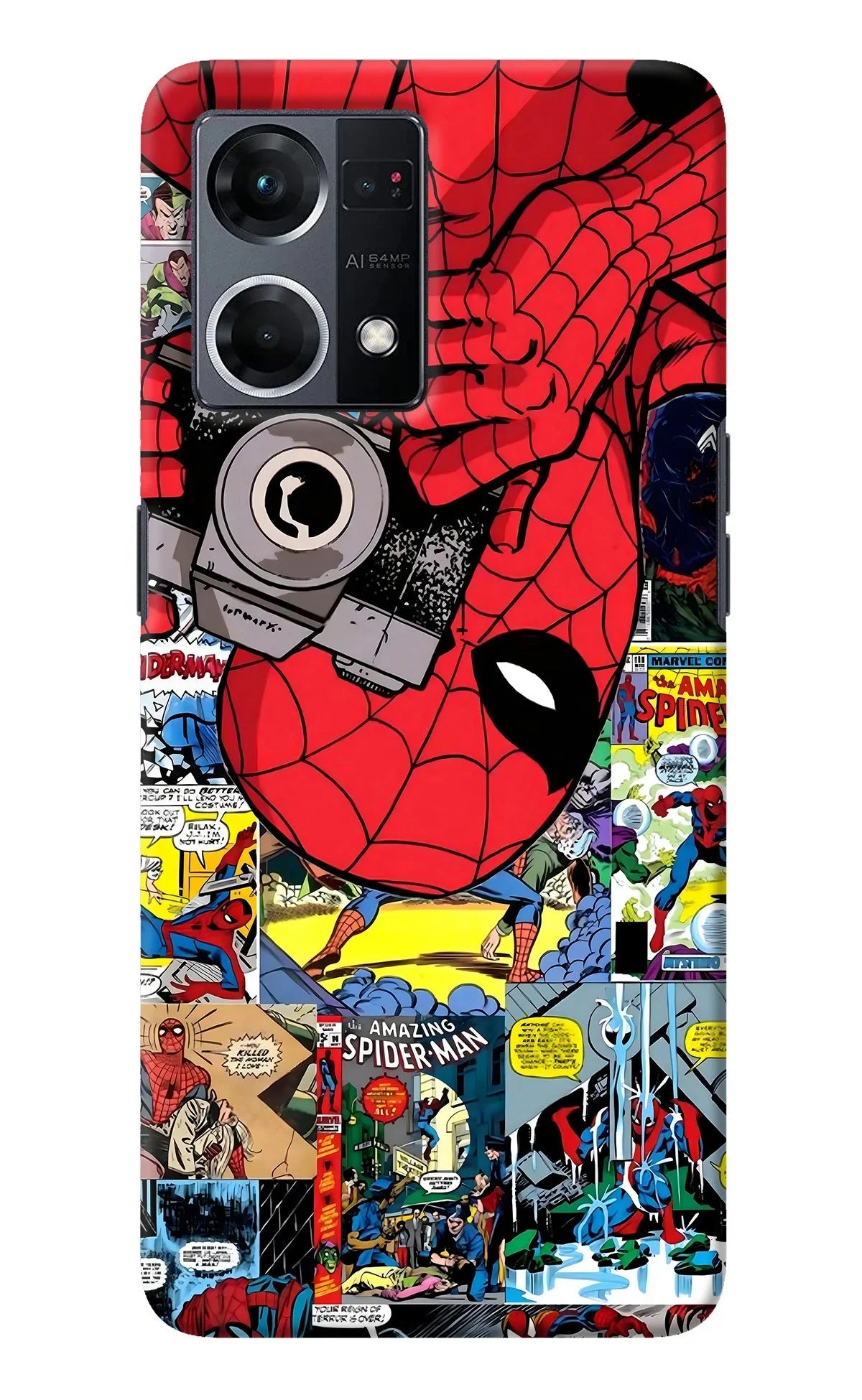 Spider Man Oppo F21 Pro 4G Back Cover