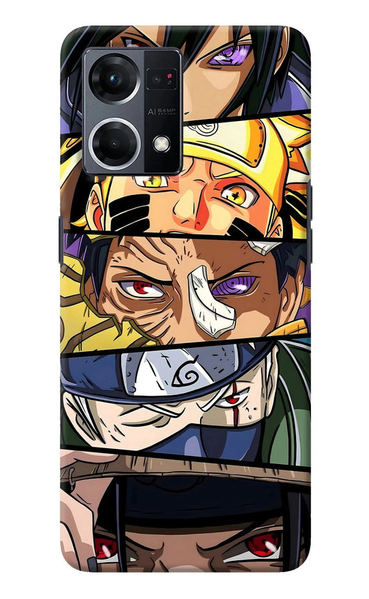 Naruto Character Oppo F21 Pro 4G Back Cover